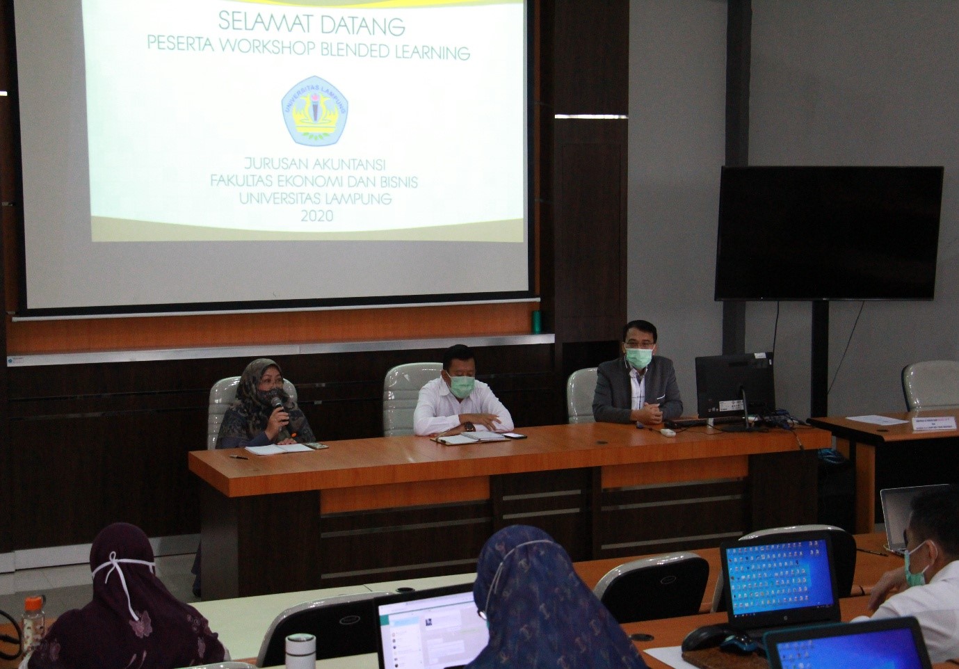 PELATIHAN BLENDED LEARNING PSD3PAJAK FEB UNILA
